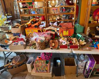 Vintage Barbies, doll clothes