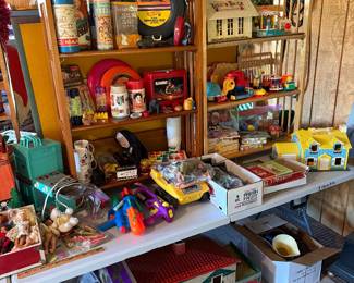 Vintage toys, fisher price