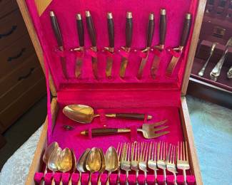 Brass Thailand flatware