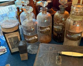 More apothecary jars