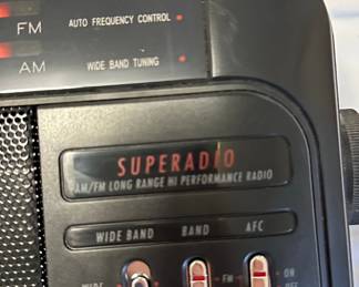 GE Superadio III AM/FM Long Range Hi Performance Radio