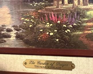Thomas Kinkade "The Garden of Prayer" Limited Edition Art Print
