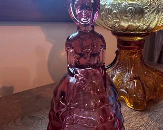 Victorian Lady Epergne Horn