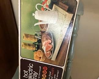 Vintage Cornwall Hot Electric Tray Warming Plate