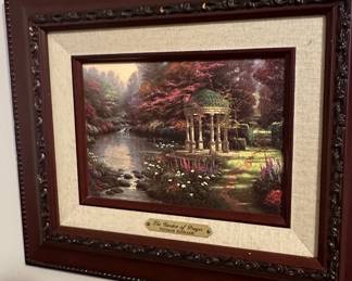 Thomas Kinkade "The Garden of Prayer" Limited Edition Art Print