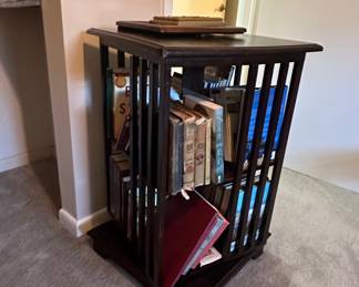 Arts and Crafts Style Revolving Bookcase