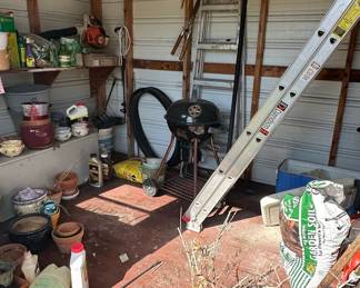 Assorted Garden Tools and Equipment