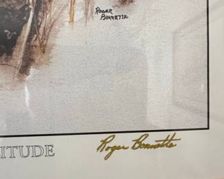 Roger Bonnette "Solitude" Limited Edition Print