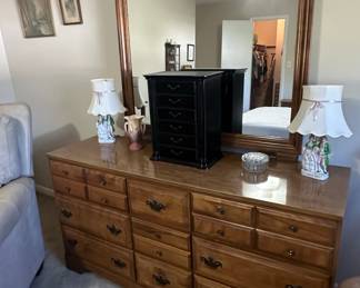 Eastern Furniture Solid Birch Fronts Dresser with Nevamar Tops