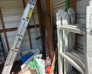 Assorted Garden Tools and Equipment