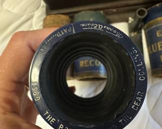 Edison Blue Amberol Record "The Preacher and the Bear"