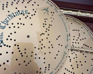 Mr. Christmas Animated Ballroom Dancers Musical Box with Interchangeable Discs