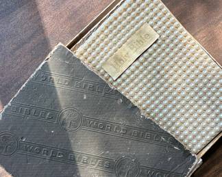 World Bibles "Holy Bible" with Pearl Inlay