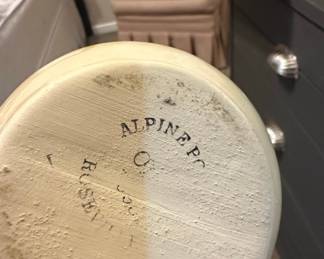 Alpine PC Pitcher with Floral Motif