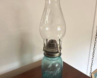 Ball Perfect Mason Jar Oil Lamp Conversion