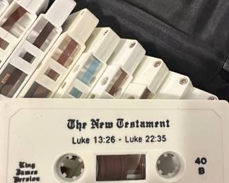 Alexander Scourby The New Testament Cassette Tapes