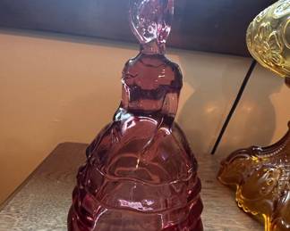 Victorian Lady Epergne Horn