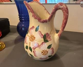 Alpine PC Pitcher with Floral Motif