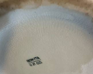 Bonita V.P. Co. Wash Basin and Pitcher Set