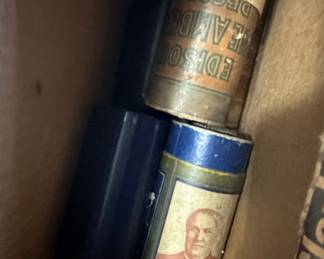 Edison Blue Amberol Record "The Preacher and the Bear"