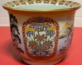 Ceramic Vase Asian Design