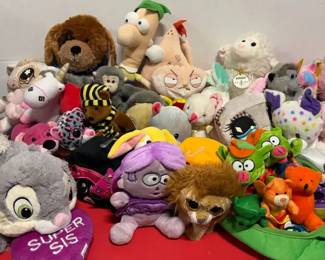 Collection Of Stuffed Animals