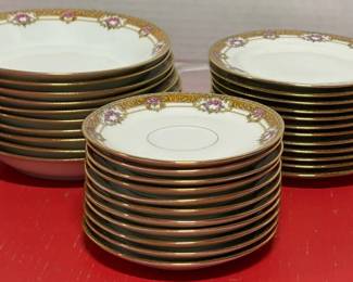 Old Abby Limoge Dishes