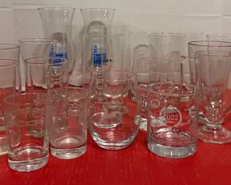 Assorted Glassware Collection