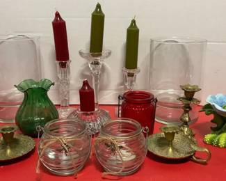 Collection Of Candles  Candlesticks