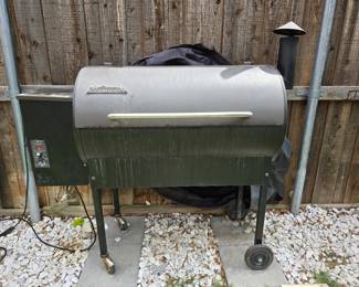 TRaeger wood grill