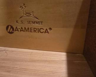 Lots of solid wood furniture by K.S. Summit, A.America