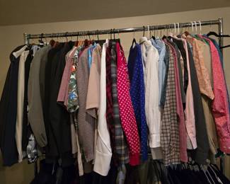 Men's clothing ranging from size M/L to 3XL!!!
