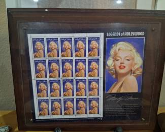 Marilyn Monroe memorabilia