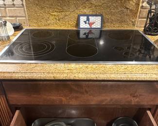 Cook top easy removal 