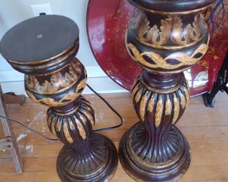 Pair plant stands
