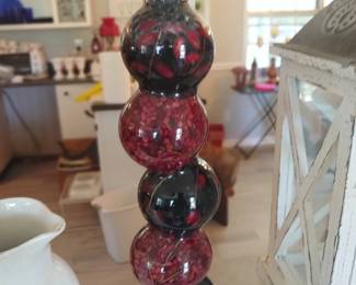 Decorative bean infused oil