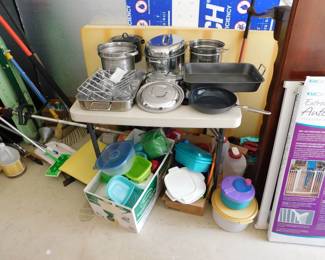 COOKWARE AND HOUSHOLD ITEMS