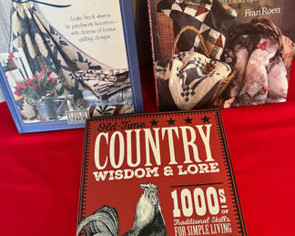 Lot 154: Quilting and Country Living Books