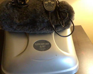 Lot 167: Exerciser 2000 Elite exercise machine with plush pad