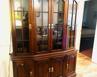 Pennsylvania House Cherry China Cabinet - $250