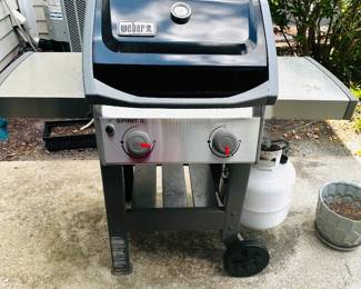 Weber Grill, propane, cover /$100