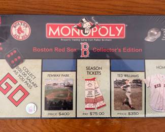 Red Sox monopoly game NEW