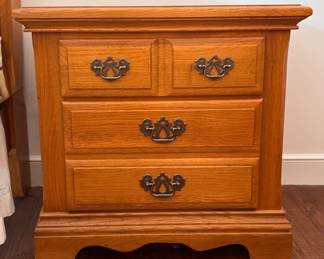 Vaugh Bassett 2 drawer nightstand