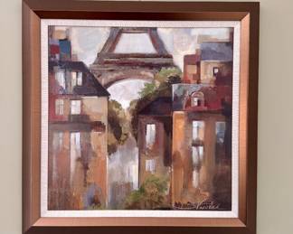 Paris Late Summer, 22 x 22, by S. Vassileva