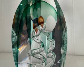 Orrefors glass artwork decor