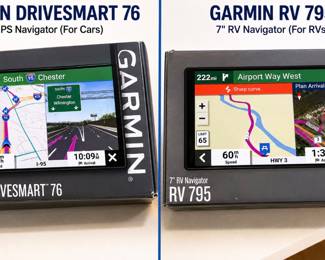 2- Garmins, new in box