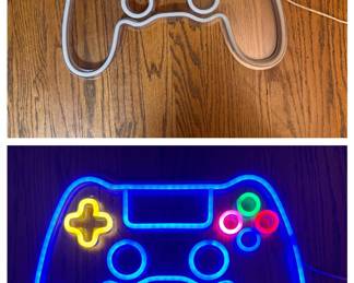 Colorful Neon game sign -LED, USB powered