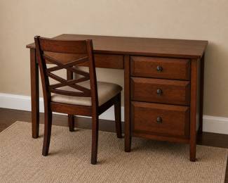 Student desk  & chair with 4 drawers by Tradewins
