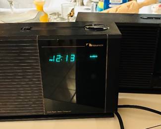 Vintage 1980’s Nakamichi Clock Radio Stereo Companion Set, TM-1 and TM-2