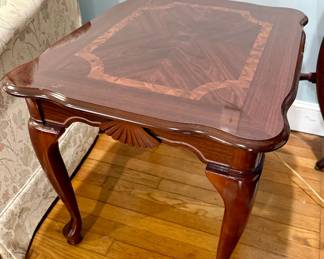 Vintage Solid Wood Side Table (set of two); excellent condition